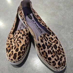 DR. SCHOLL'S Be Energized Women's Animal Print Espadrilles/Loafers - Size 7.5M